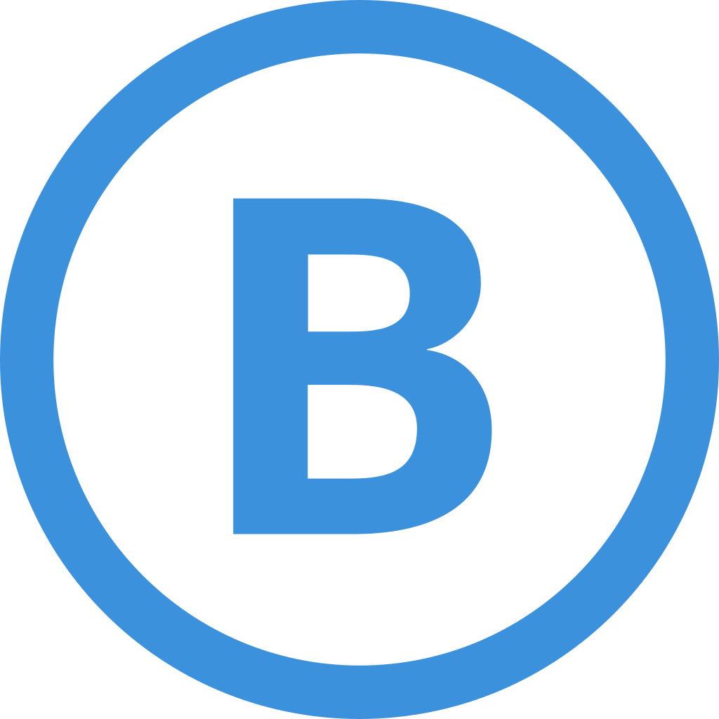 B